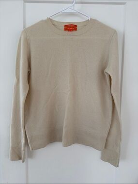 Joe Fresh Beige 100% Cashmere Sweater